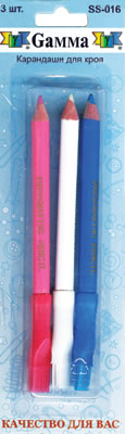 Gamma Карандаши для кройки SS-016 3 шт.