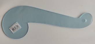 Лекало прозрачное пластиковое №3-4