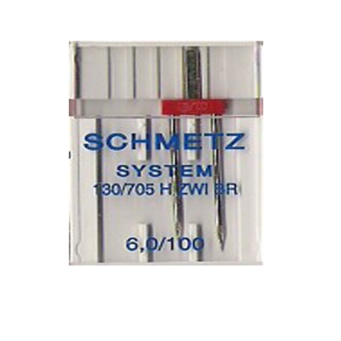 Двойная NM80 NE2,5 Schmetz 130/705H ZWI 1 шт