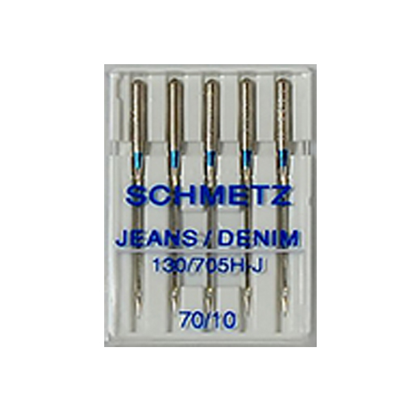 Иглы для джинсы №70 Schmetz 130/705H-J 5 шт