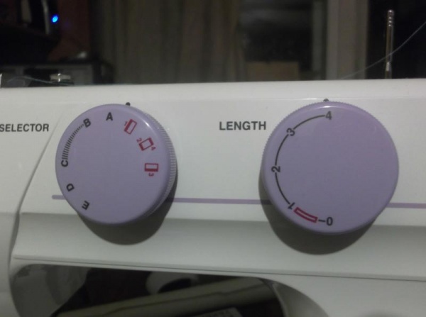 Рукоятка переключения операций для швейной машины Family 3004, 3008