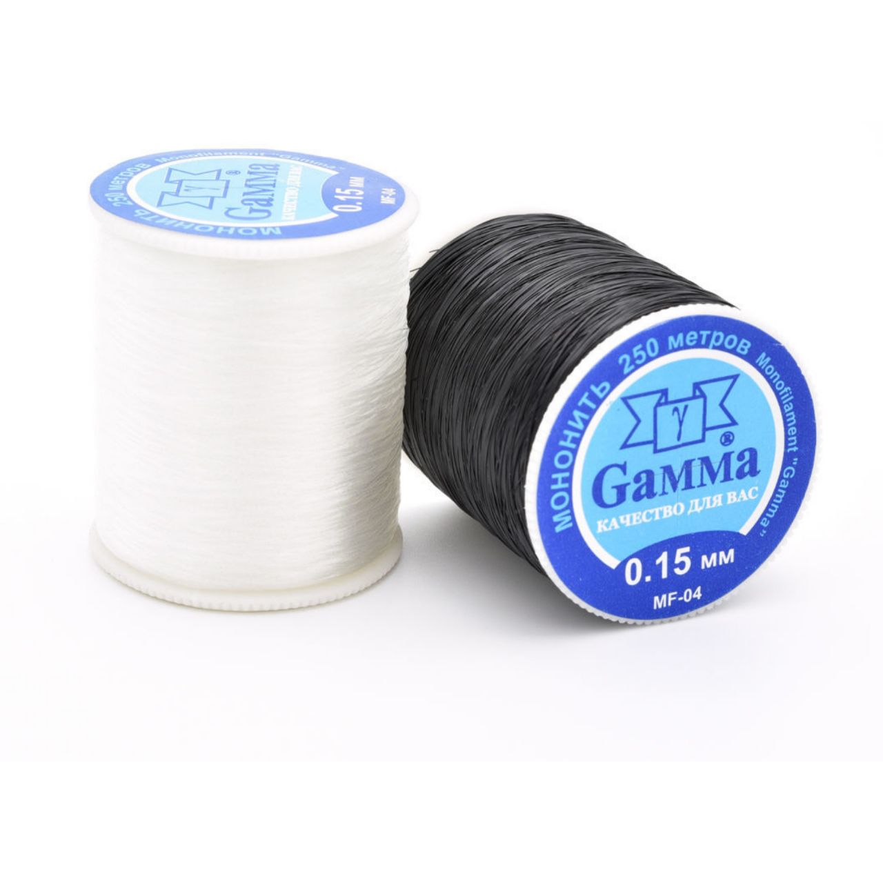 Мононить "Gamma" MF-04 0.12 мм 100% нейлон 12 х 250 м