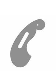 Лекало прозрачное пластиковое №3-3