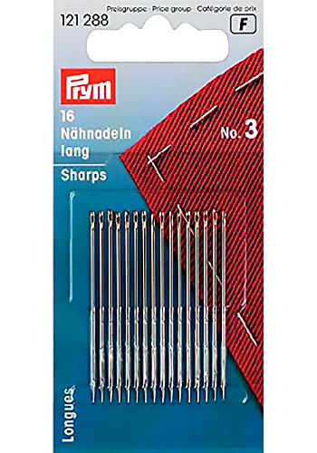 Иглы PRYM для шитья №3 16 шт.