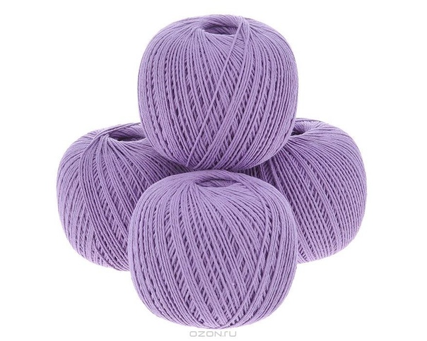 Нить (пряжа) СПБ "Фиалка" 100% хлопок 75 г 225 м
