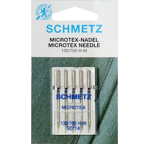 Иглы для микротекстиля №90 Schmetz 130/705 H-M 5 шт