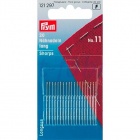 Иглы Prym для шитья длинные с золотистым ушком №11 (20 шт.)