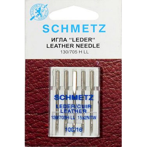 Иглы для кожи №100 Schmetz 130/705 H LL 5 шт