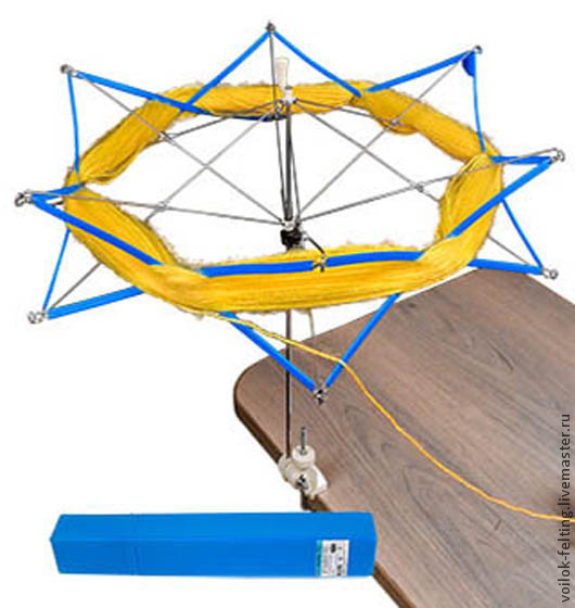 Моталка для пряжи и пасмы "Зонт"