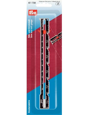 Раскройная линейка для шитья и вязания