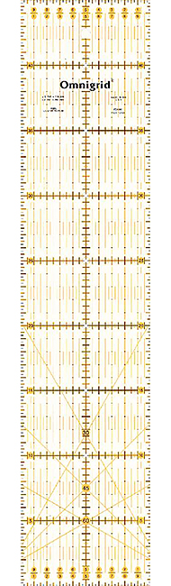 Линейка для пэчворка 45х10см 611318