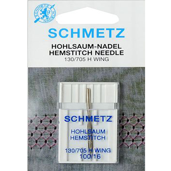 Игла с лопастью для мережки №100 Schmetz 130/705H-WING 1шт
