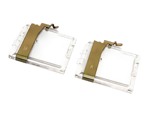 Направители шнура для защипов (2шт для разного диаметра) для машин с горизонтальным челноком