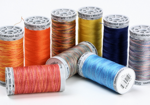 Gütermann Cotton №30 300м - Толстые хлопковые нитки