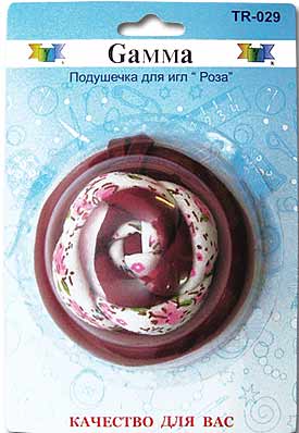 Gamma Подушечка для игл "Роза" TR-029