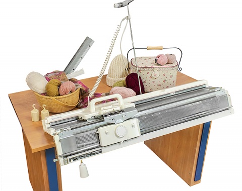 Вязальная машина двухфонтурная Silver Reed SK840/SRP60N