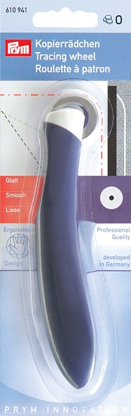 Копировальное колесо, гладкое с эргономичной ручкой