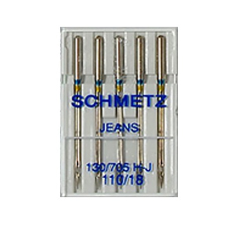 Иглы для джинсы №110 Schmetz 130/705H-J 5 шт