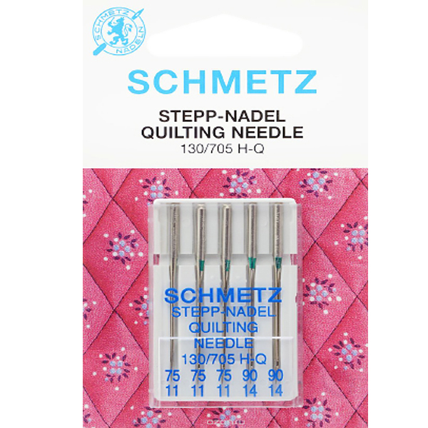 Иглы стегальные №75-90 Schmetz 130/705H-Q 5 шт