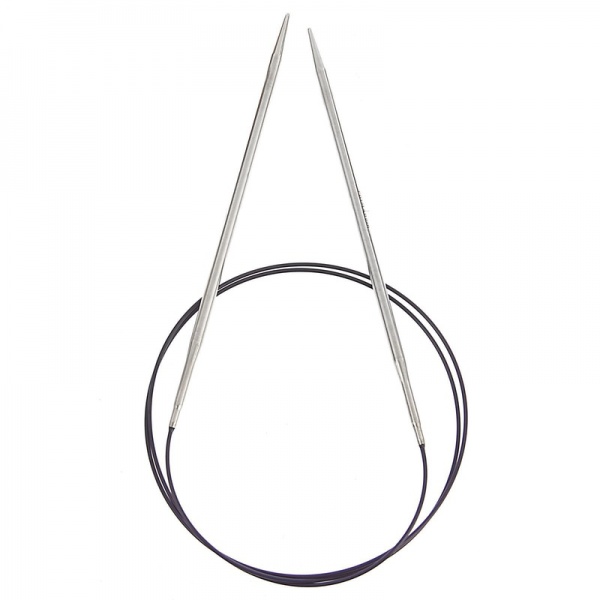 Спицы для вязания круговые тефлоновые 80 см., 4.5 мм.