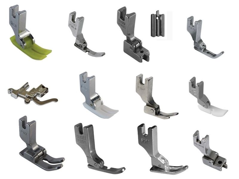 ЛАПКИ ДЛЯ ПРОМЫШЛЕННЫХ ШВЕЙНЫХ МАШИН