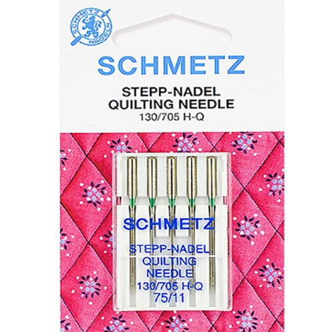 Иглы стегальные №75 Schmetz 130/705H-Q 5 шт