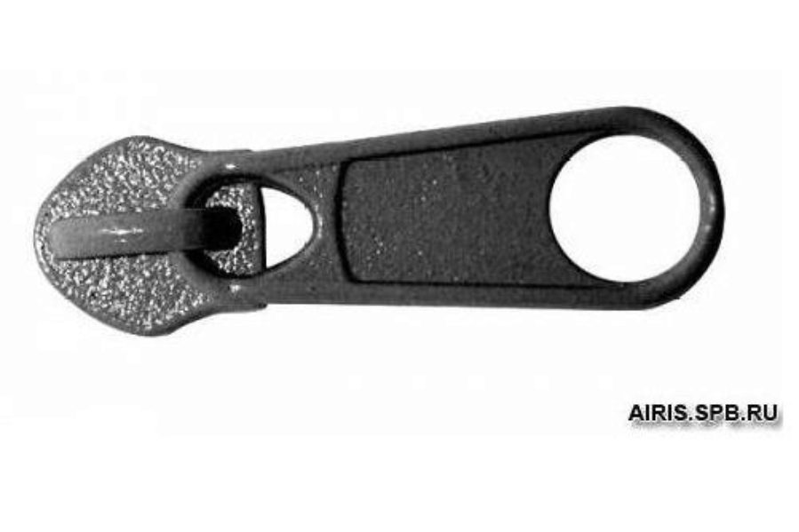 Бегунок для витой молнии № 5, , черный сумочный  0292-0009