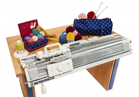 Вязальная машина двухфонтурная Silver Reed SK280/SRP60N