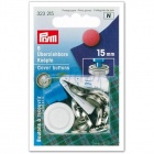 Пуговица для обтягивания тканью 15мм (6шт)  323215