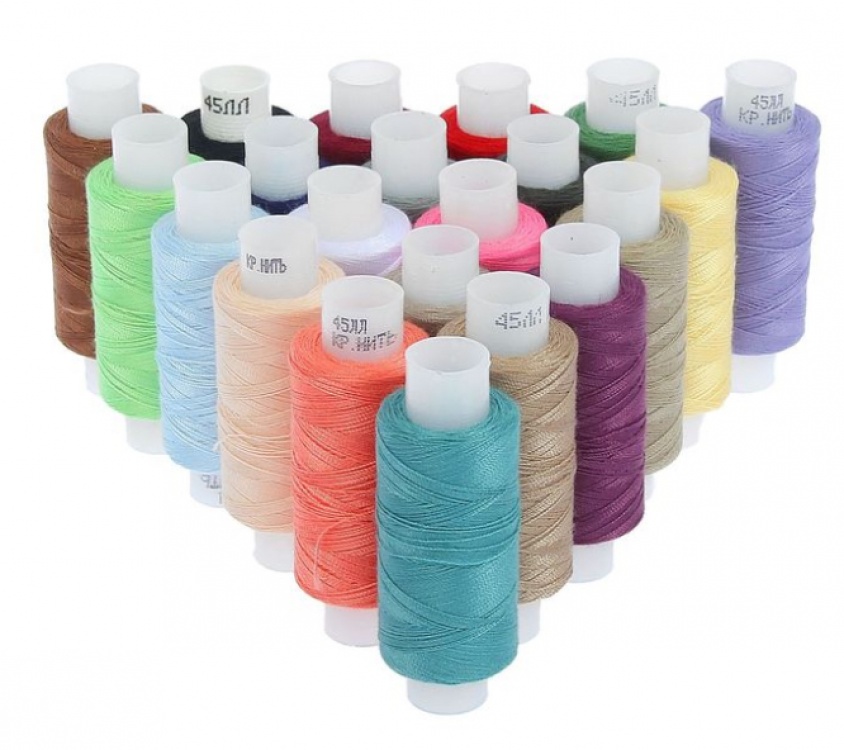 Швейные нитки (армированные) 45 ЛЛ 200 м 